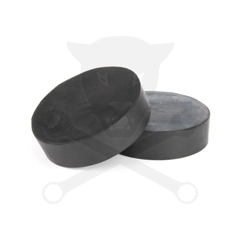 Gumipogácsa krokodil emelőhöz fekete 113 mm x 30 mm - Tömör