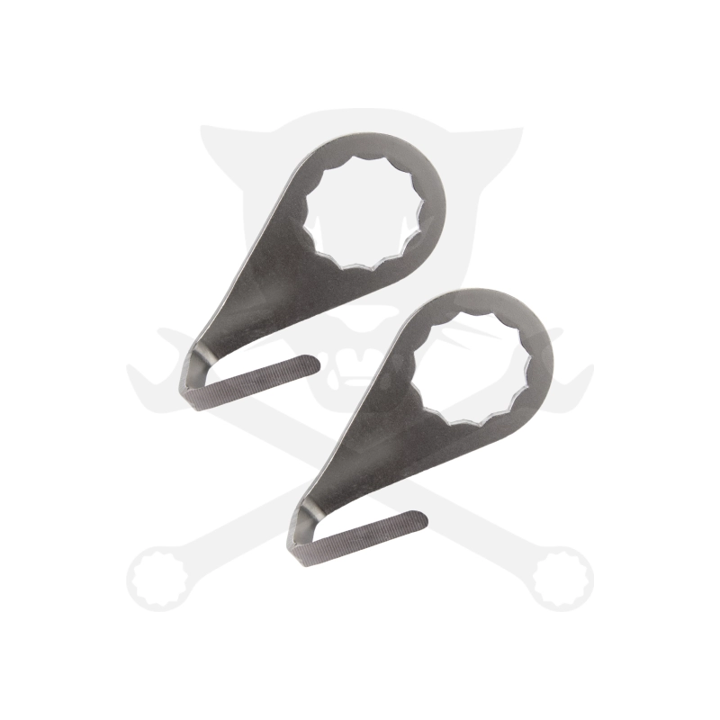 Szélvédőkivágó kés BGS "U" alakú egyenes 2 db-os 24x2 mm