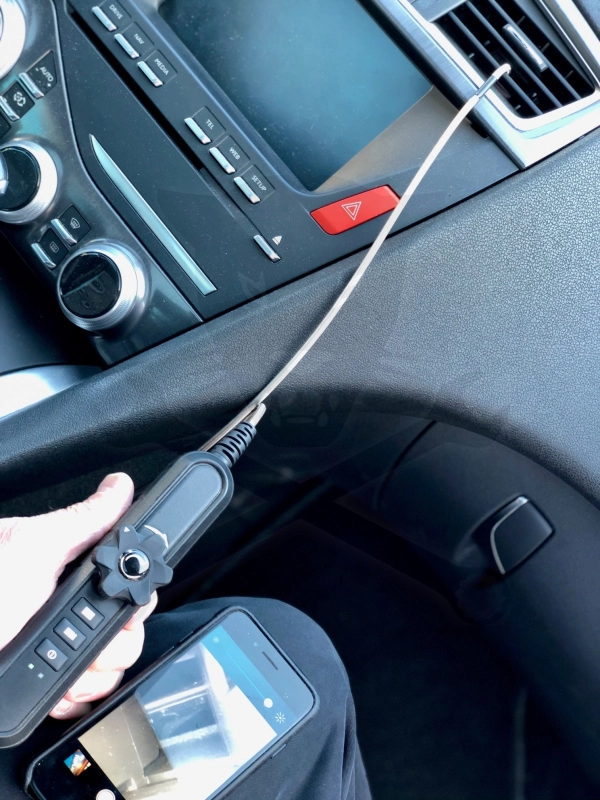 Videoszkóp - kijelző nélküli - WIFIs - 4.5 mm-es flexibilis 0-180 fok
