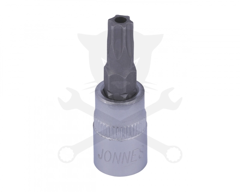 Rátűzőkulcs - crowa+bit 1/4" torx, furatos TPX20