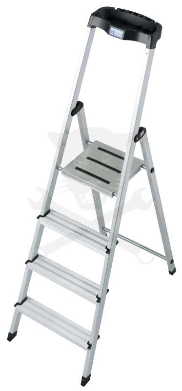 Létra ALU lépcsőfokos álló 1x 4 fokos - Krause Monto SAFETY