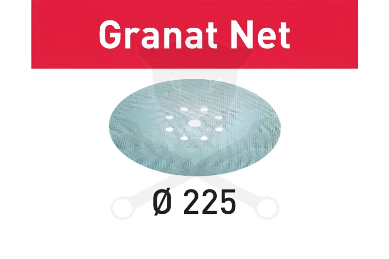 Csiszolólap, hálós 225 mm STF D225 P100 GR NET/25 - 25 db - Festool