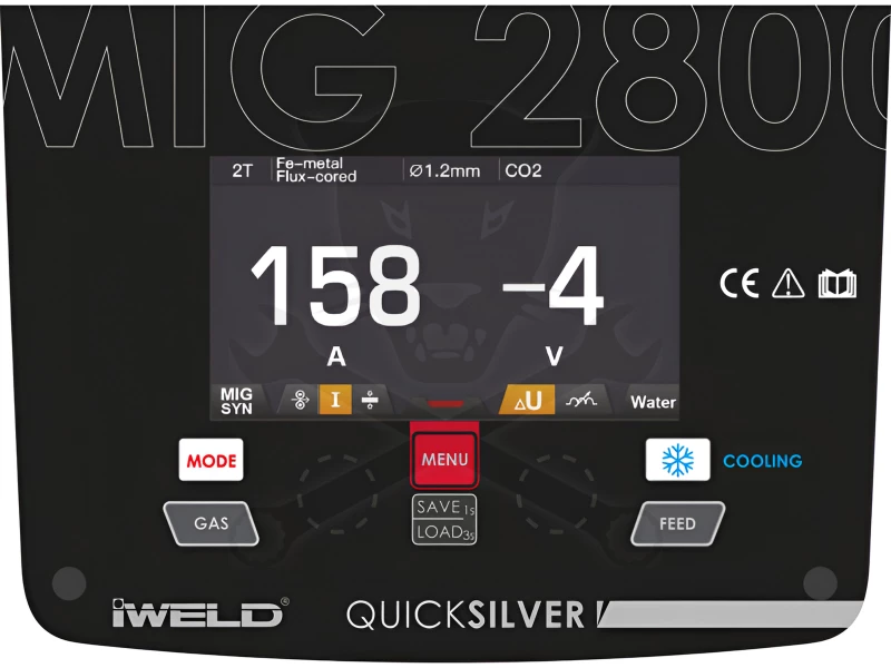 Hegesztő inverter Gorilla PocketMIG 2800 Double Pulse