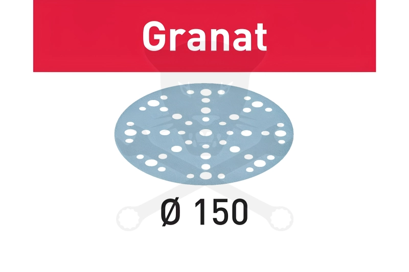 Csiszolópapír, tépőzáras 150 mm STF D150/48 P240 GR/100 Granat 100 db