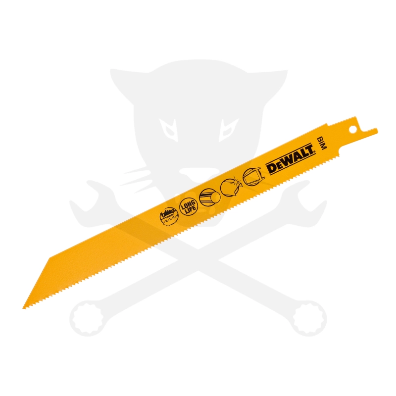 Fűrészlap kardfűrészhez, fémre 203 mm 1.8 T - 1db - DeWalt