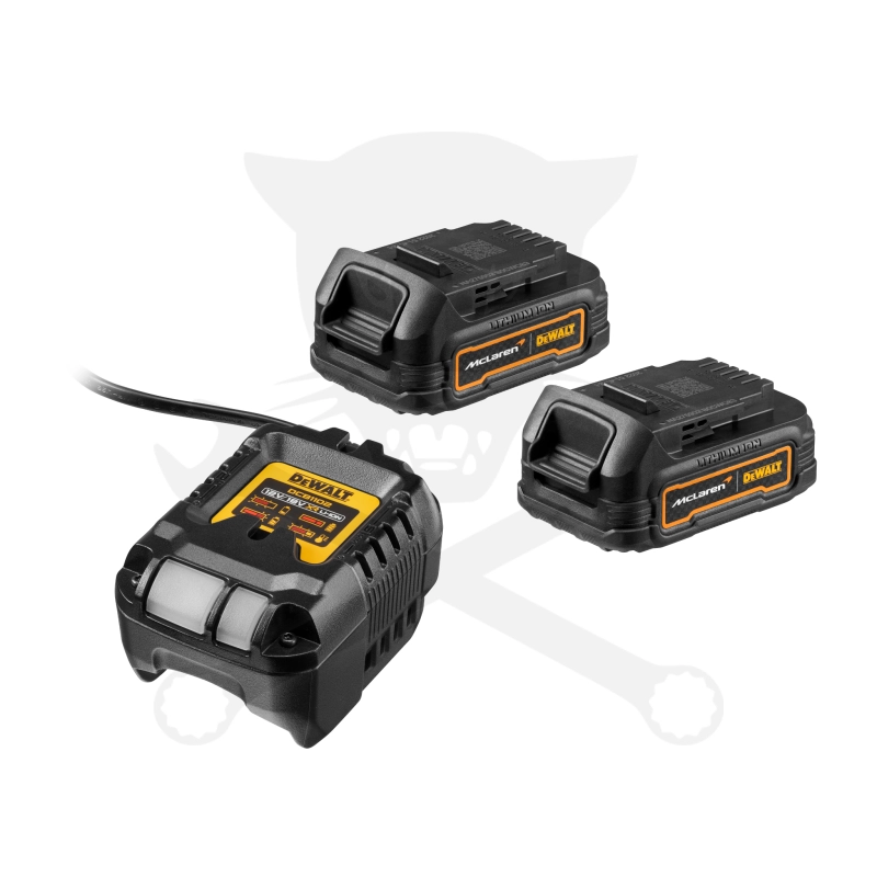 Ütvecsavarozó, akkus 18V 90 Nm 2db 1.7Ah McLaren - DeWalt