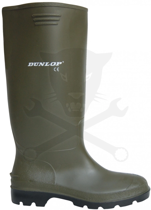 Gumicsizma Sav és Lúgálló Pricemastor Zöld 48-as - Dunlop