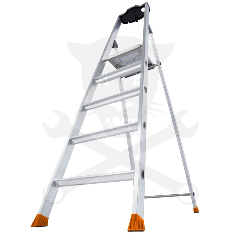 Létra kiegészítő lábdugópár 40x20 mm Első láb narancs - KRAUSE Monto