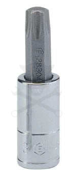 Rátűzőkulcs - crowa+bit 1/4" torx  T6