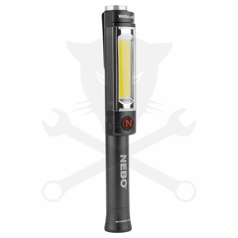 Szerelőlámpa LED COB + 1 ledes - vészvillogós - 500 lm