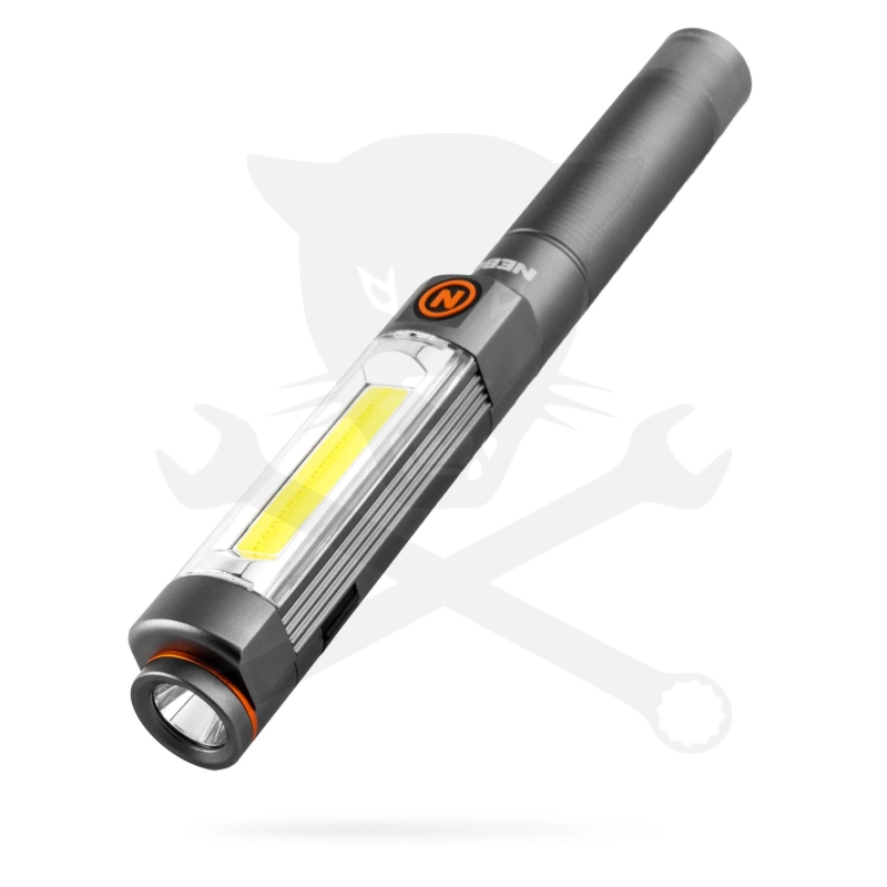 Szerelőlámpa LED COB + 1 ledes - vészvillogós - 500 lm