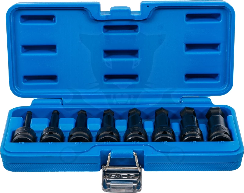 Dugókulcs készlet 1/2" 6 szögű gömbfejű 6-19 mm - BGS