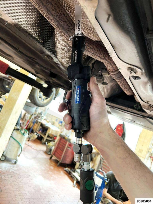Levegő csatlakozó adapter-forgós, szabályzós 2x360-fok 1/4"KM Pichler