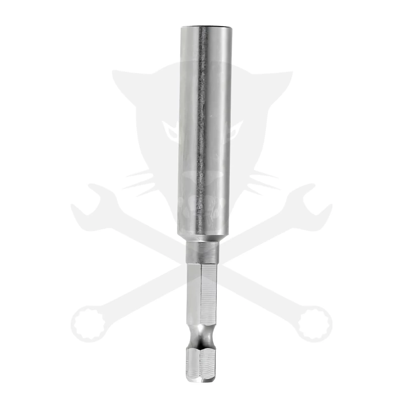 Bit tartó adapter 1/4"- 57x11 mm-es bithez mágneses