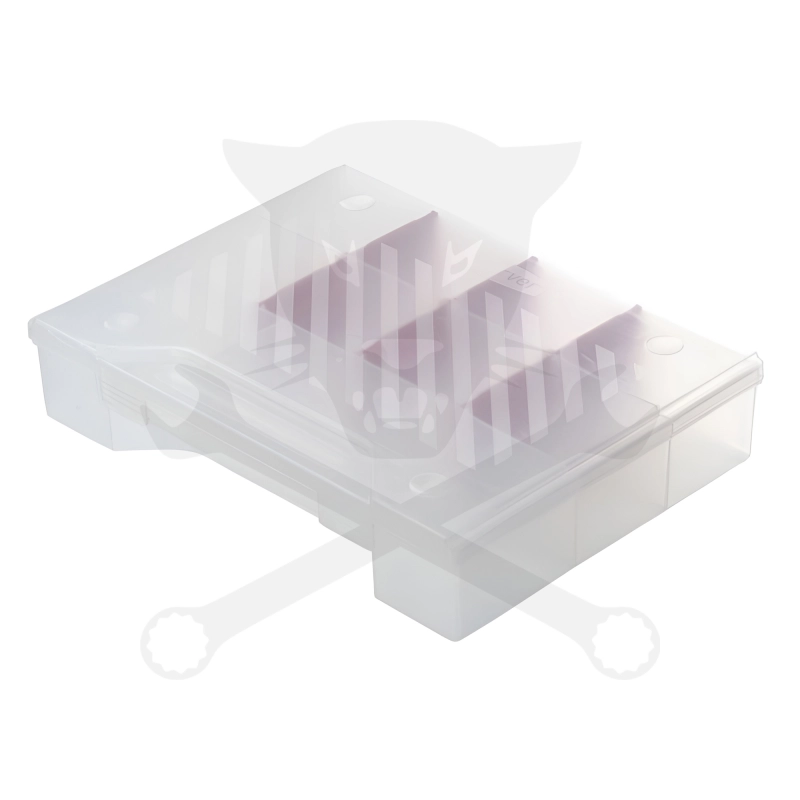 Szortimenter tárolódoboz variálható rekeszek 250x186x52 mm - Connect