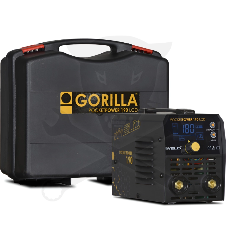 Hegesztő inverter -IGBT- Iweld Gorilla Pocketpower190
