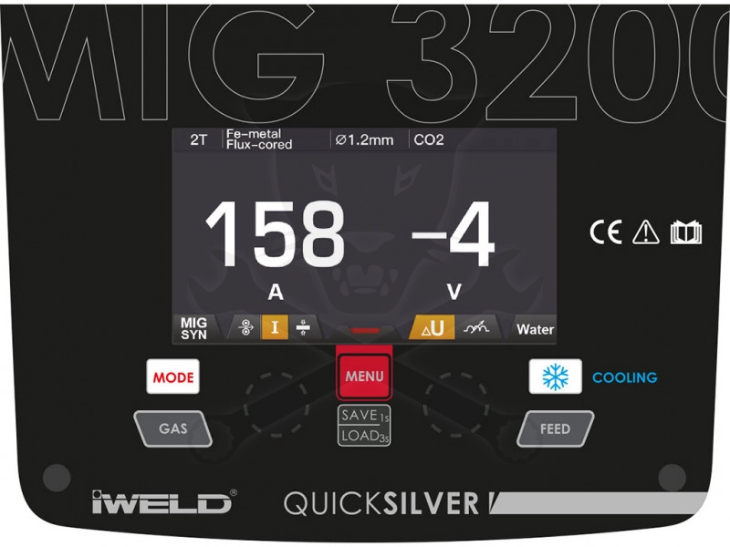 Hegesztő inverter Gorilla PocketMIG 3200 Double Pulse