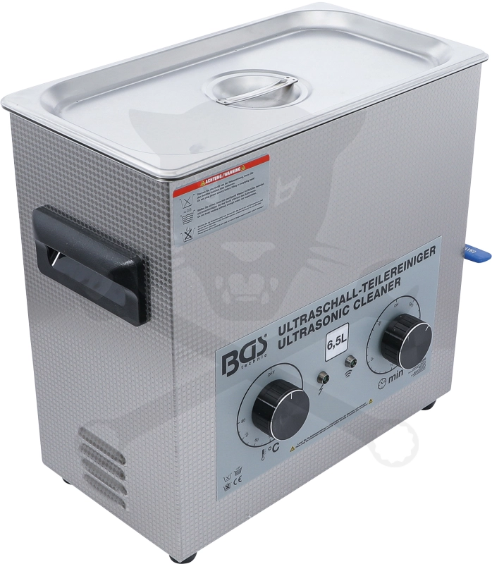 Ultrahangos tisztító berendezés  6,5 liter 180W + fűtés 300W