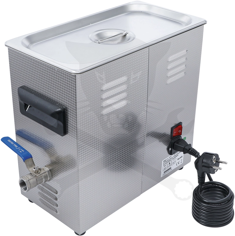 Ultrahangos tisztító berendezés  6,5 liter 180W + fűtés 300W