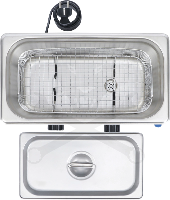 Ultrahangos tisztító berendezés  6,5 liter 180W + fűtés 300W