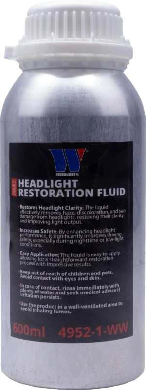 Fényszóró felújító készlethez folyadék 600 ml - Welzh