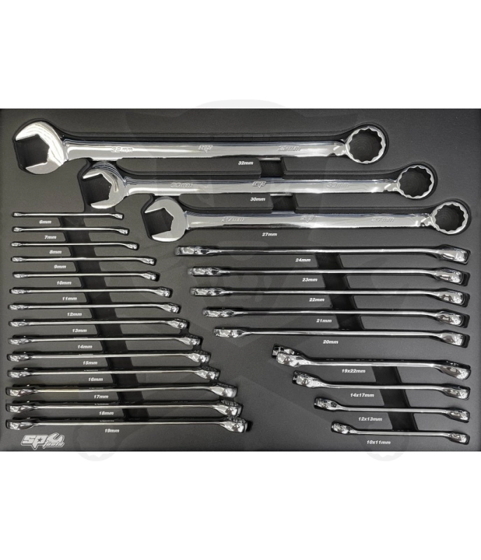 Szerszámkészlet, tálcás 26 db-os - SP Tools