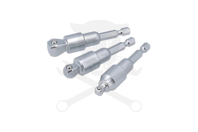 Fúrótokmány adapter készlet 3 db-os gömbvégű - Laser