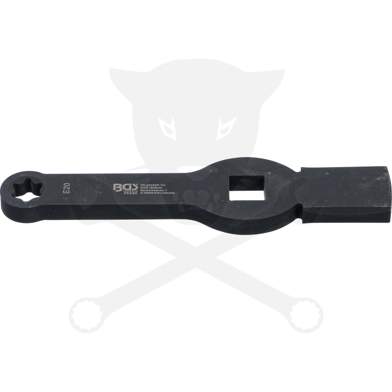 Féknyeregkulcs -TEHER- 20 mm üthető belső torx 3/4" MAN - BGS