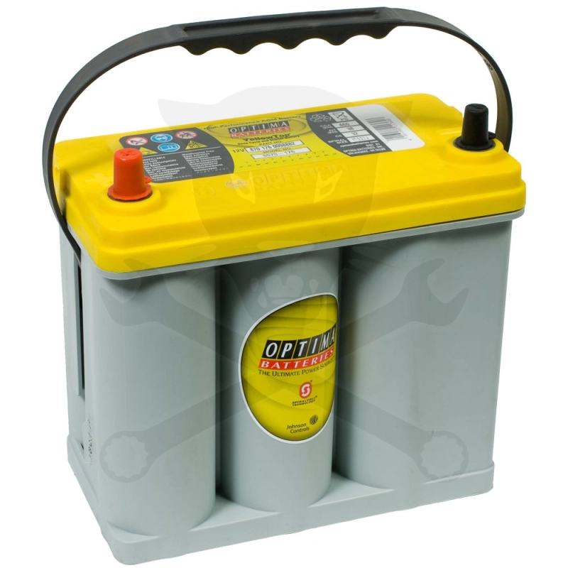 Akku OPTIMA YELLOW TOP 12V 38Ah 460A Bal pozitív 237x129x201 mm