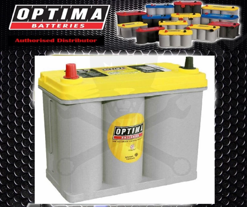 Akku OPTIMA YELLOW TOP 12V 38Ah 460A Bal pozitív 237x129x201 mm