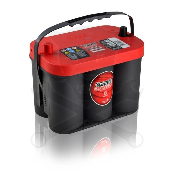 Akku OPTIMA RED TOP 12V 50Ah 815A Közép pólus 254x172x173 mm