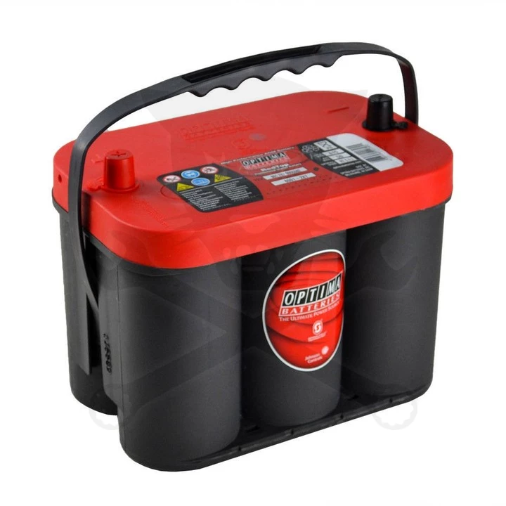 Akku OPTIMA RED TOP 12V 50Ah 815A Közép pólus 254x172x173 mm