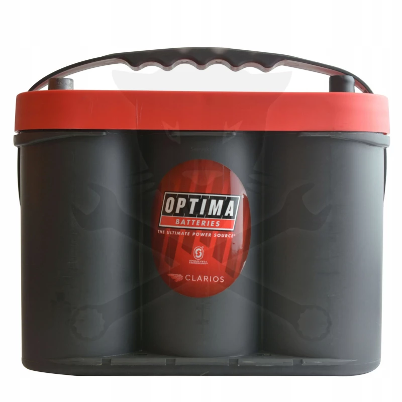 Akku OPTIMA RED TOP 12V 50Ah 815A Közép pólus 254x172x173 mm