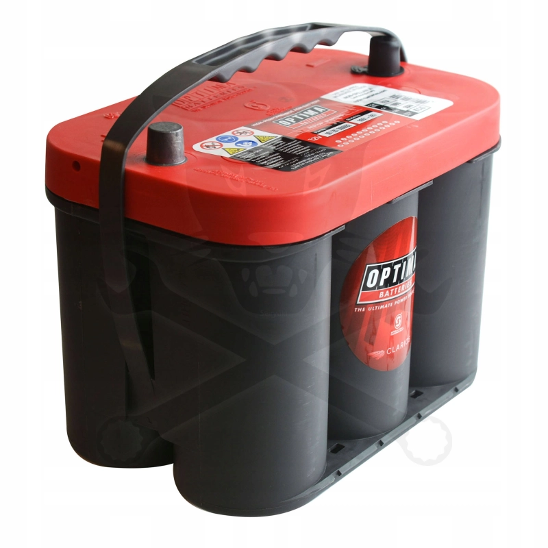 Akku OPTIMA RED TOP 12V 50Ah 815A Közép pólus 254x172x173 mm