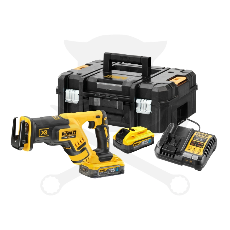 Kardfűrész, akkus 18V 2db 5.0Ah, kofferes - DeWalt