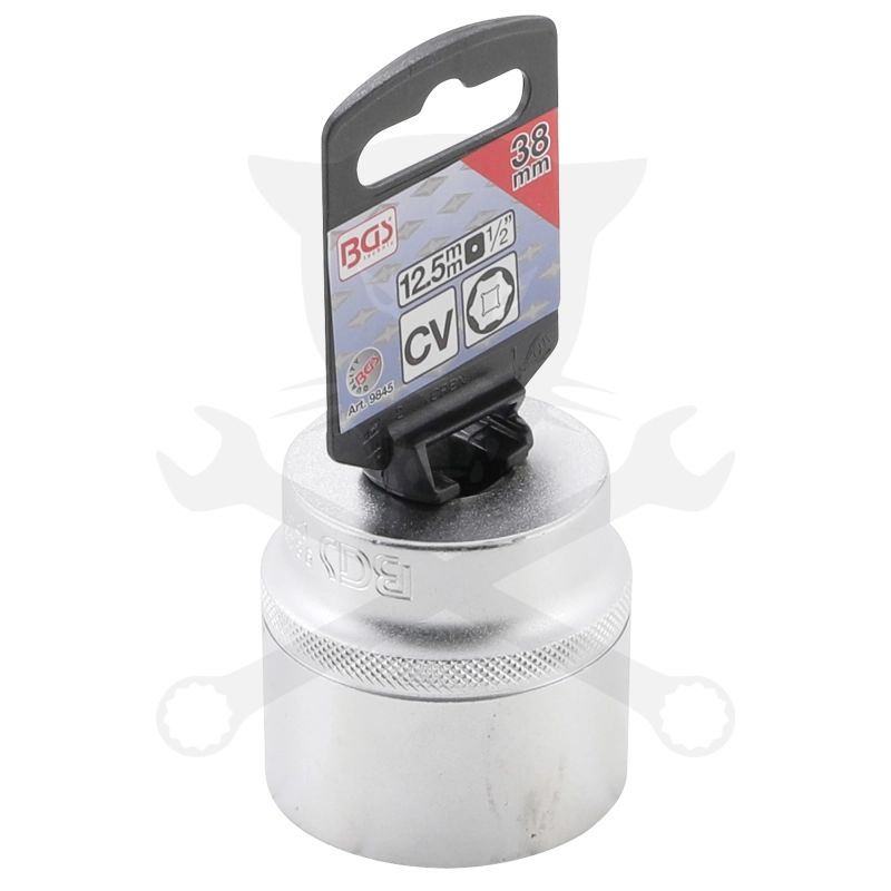 Dugókulcs - crowafej 1/2" 6 lap normál 38 mm BGS