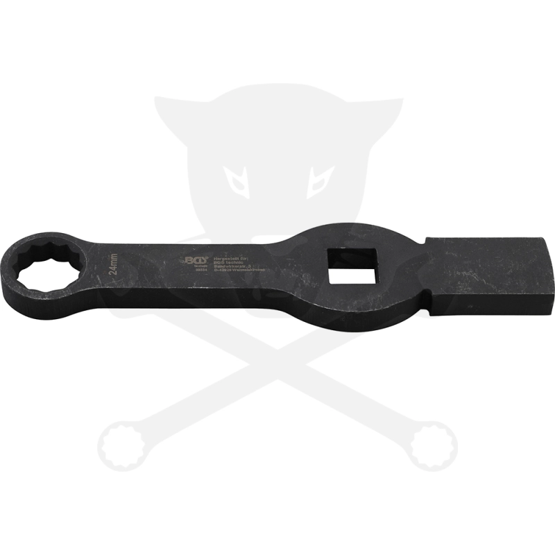 Féknyeregkulcs -TEHER- 24 mm üthető 12 lapú 3/4" - BGS