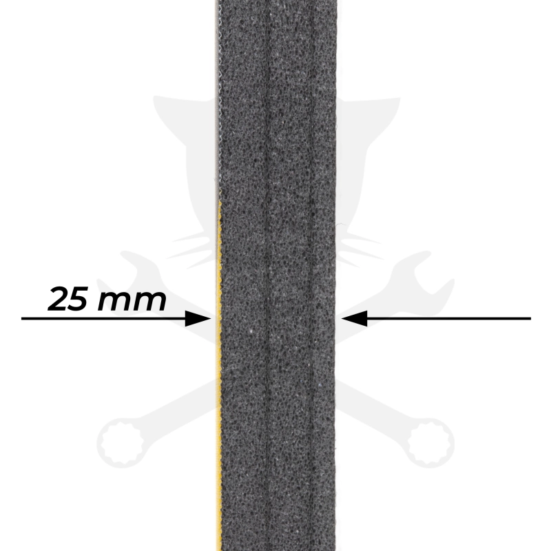 Fényezés és falvédő öntapadó szivacs garázsba 2 db=1 pár 50x25x2,5 cm