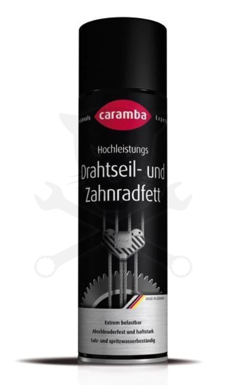 Drótkötél- és Fogaskerék zsír spray 500 ml Caramba