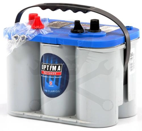 Akku OPTIMA BLUE TOP 12V 55Ah 765A Bal poz.+Csav. 254x172x173 mm