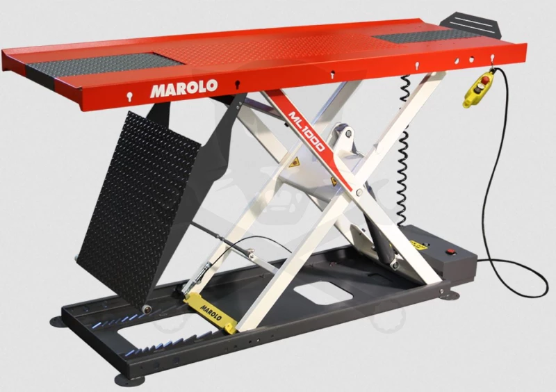 Motorkerékpár szerelő/emelő állvány MAROLOLIFT 1000 H 500kg elektr.hidr.