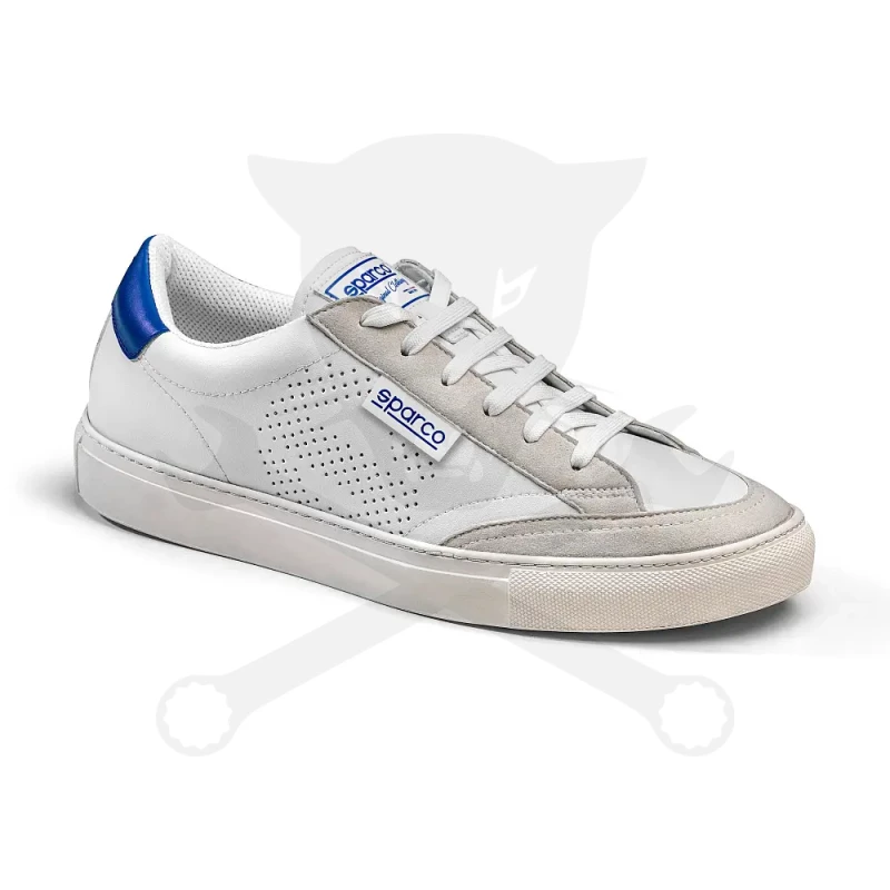 Munkacipő védelem nélküli irodai SPARCO - S-Time Fehér-Kék 42
