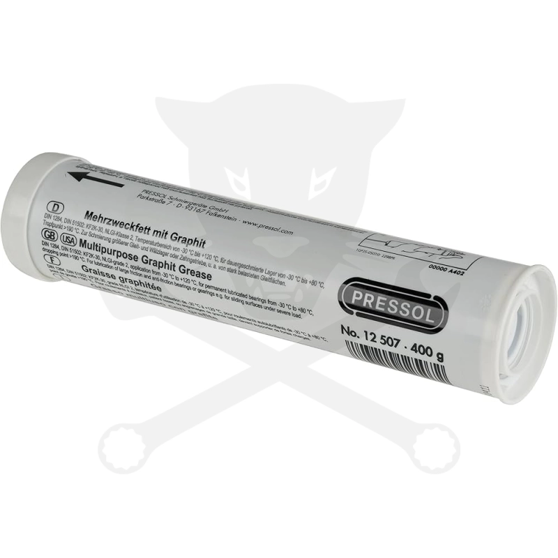 Zsírzópréshez zsírpatron, grafitos 400 ccm NLGI-2 - Pressol