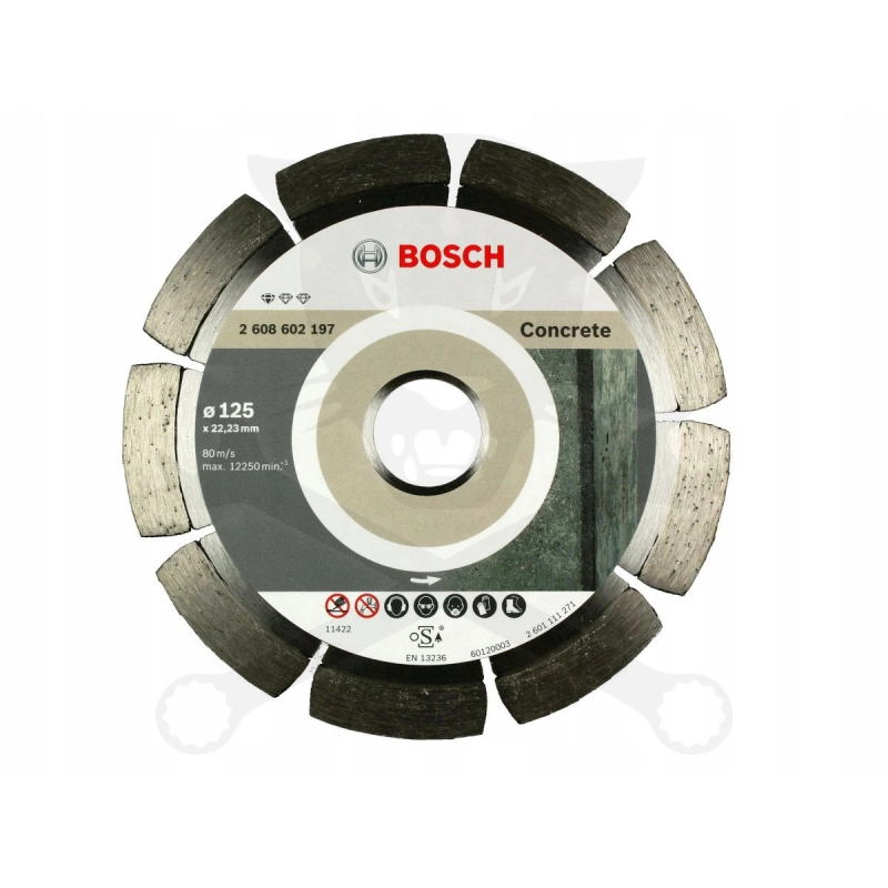 Vágókorong 125 mm Gyémánttárcsa beton - Bosch (2.608.602.197)