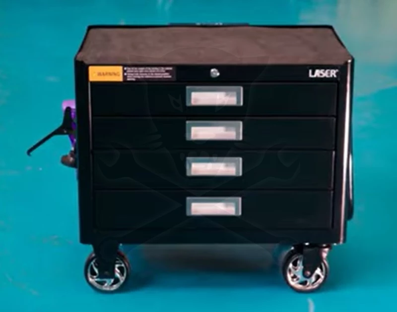 Kuplung szerelő - MASTER KIT - 4 fiókos szerszámos kocsiban - LASER
