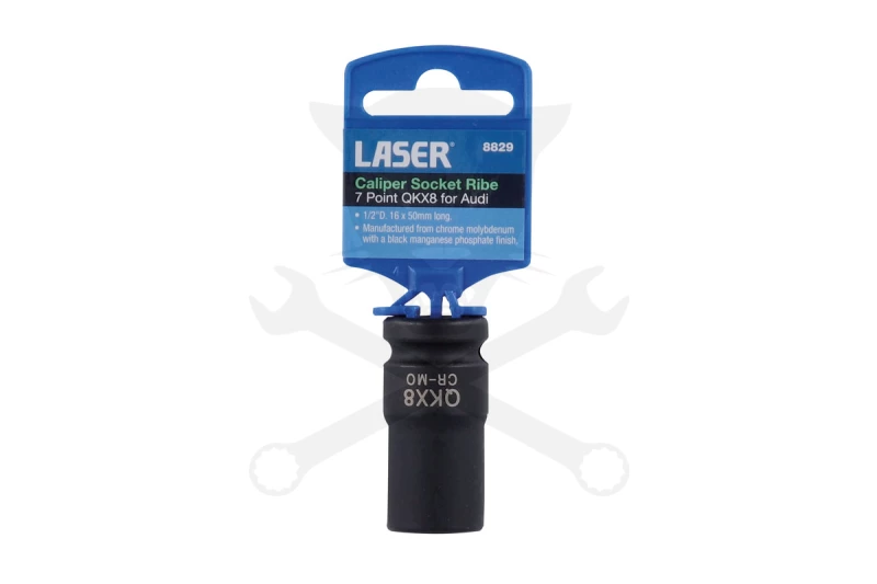 Féknyeregkulcs  7 szögű  9 mm - Belső Ribe - QKX8 - 1/2" Audi RS6/RS8