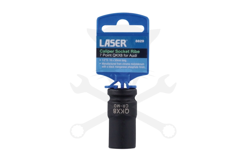 Féknyeregkulcs  7 szögű  9 mm - Belső Ribe - QKX8 - 1/2" Audi RS6/RS8