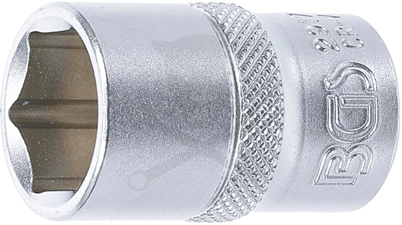 Dugókulcs - crowafej 1/2" 6 lap normál 18 mm BGS