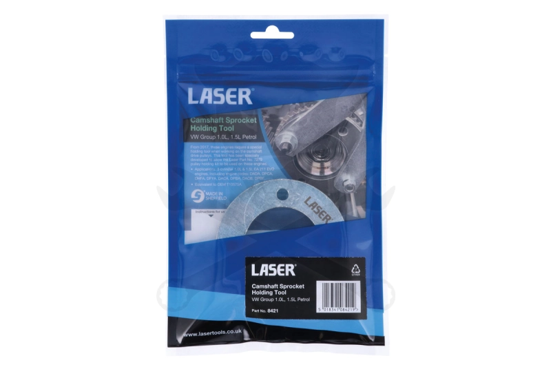 Vezérműtengely lánckerék tartó szerszám - VW 1.0L 1.5L Benzin - Laser