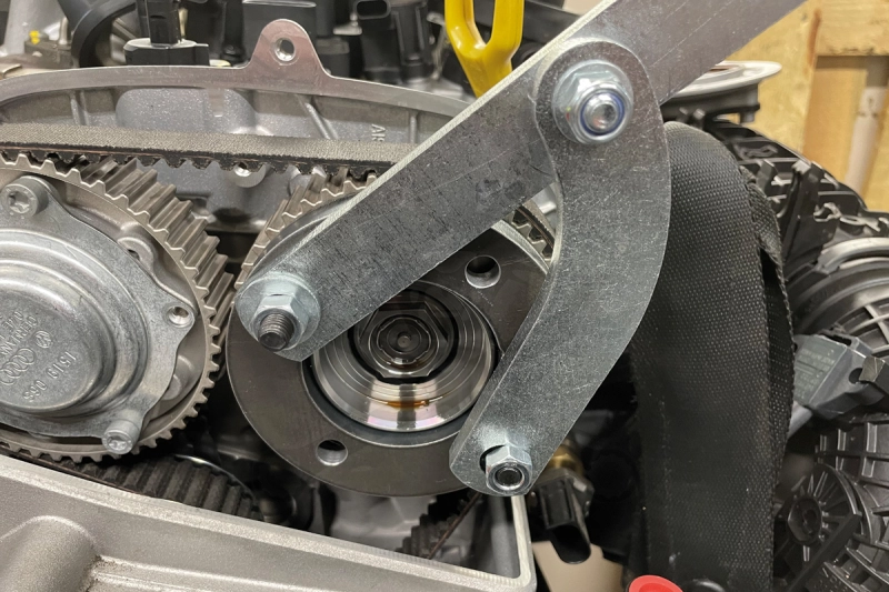 Vezérműtengely lánckerék tartó szerszám - VW 1.0L 1.5L Benzin - Laser